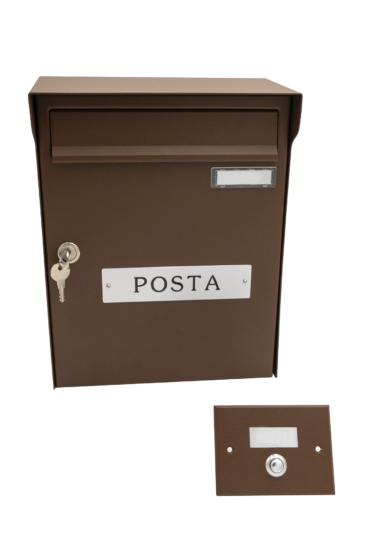 cassetta postq Singola color ruggine pulsantiera singola coordinata