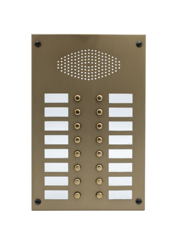 pulsantiera Bronzo 16 puls citofono