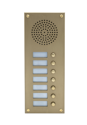 pulsantiera Bronzo 7 puls citofono