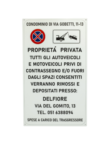 targa divieti