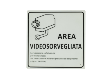 targa videosorveglianza